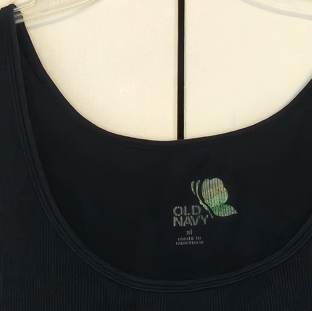 Blue Ribbed Tank - Picture 2 of 2